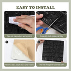 30 Pcs 3D Wall Panels Peel and Stick, Home Decoration - Image 7