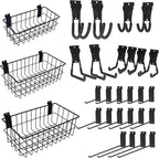 NeatiEase 29 PCS Slatwall Accessories Kit by NeatiEase
