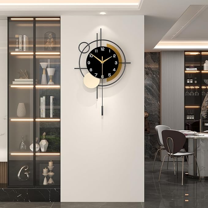 Large Wall Clock for Living Room Decor Modern Wall Clock - Image 2