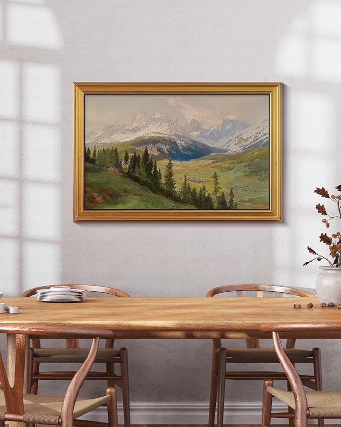 VIYYIEA Vintage Gold Framed Wall Art - Image 7