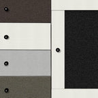 Black Peel and Stick Wallpaper Slight Velvety Feeling Woven Fabric Grasscloth - Image 5