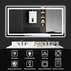 36"x55" LED Bathroom Mirror - Image 8