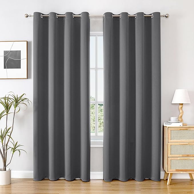 ChrisDowa Blackout Curtains 120 inches Long by ChrisDowa