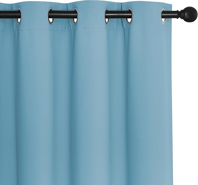 NICETOWN Patio Door Curtain Sound Blocking, Bedroom Privacy Room Divider Curtain - Image 7