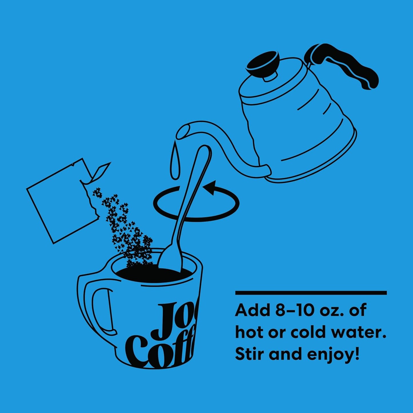 Joe Coffee Company - The Daily Specialty Instant Coffee Packets (6 Sachets) | NYC Roaster, Kosher, Climate-Friendly