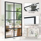 DUMOS Window Pane Mirror, 16x32 Inch Mirrors - Image 2