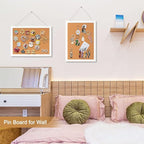 2-Pack Double-Sided Cork Board, Picture Display Vision Board Kit Corkboards - Image 6