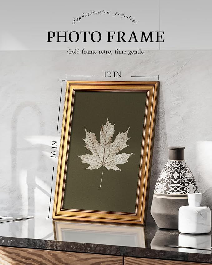 VIYYIEA Vintage Gold Framed Wall Art - Image 2