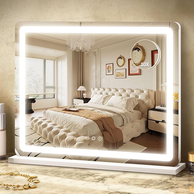 ROLOVE 23"x 18" Large Vanity Mirror by ROLOVE