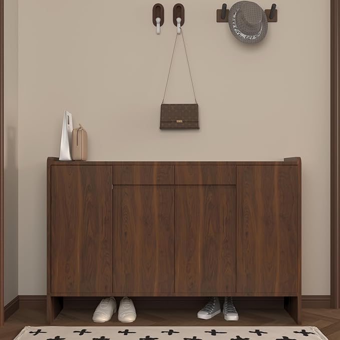 BOMENG Walnut Wood Contact Paper 32x354 inch Dark Brown Wood Wallpaper Peel and - Image 8