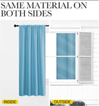NICETOWN Kitchen Window Blackout Curtain Panels - Image 6