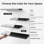BAYKA Wall Shelves for Bedroom Decor, Floating Shelves for Living Room Kitchen - Image 5