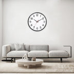 Wall Clocks Battery Operated 12 inch Modern Wall Clock, Silent Non Ticking Wall - Image 7
