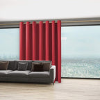 BONZER Wide Room Divider Black Curtain Total Privacy Wall Room Darkening - Image 5