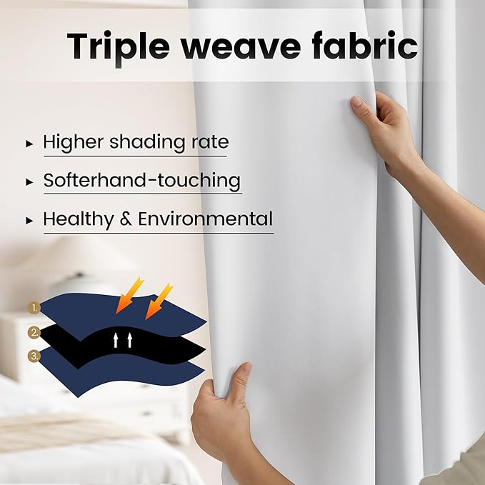 Room Divider Curtains, Floor to Floor Theater Curtains - Image 3