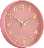Roymnie Silent Wall Clocks Battery Operated 8 Inch-Modern Non Ticking Analog - Image 8