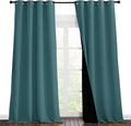 NICETOWN 100% Blackout Curtains 102 inches Long, Noise Reduction Window by NICETOWN