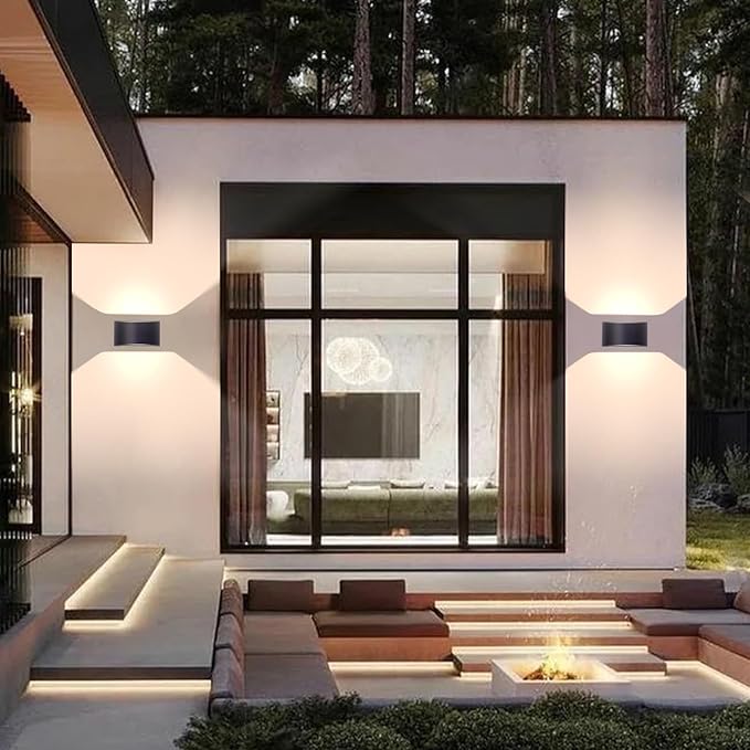 KICAAO Modern LED Wall Sconce, Warm White 3000K, Hardwired Indoor Wall Lights - Image 3