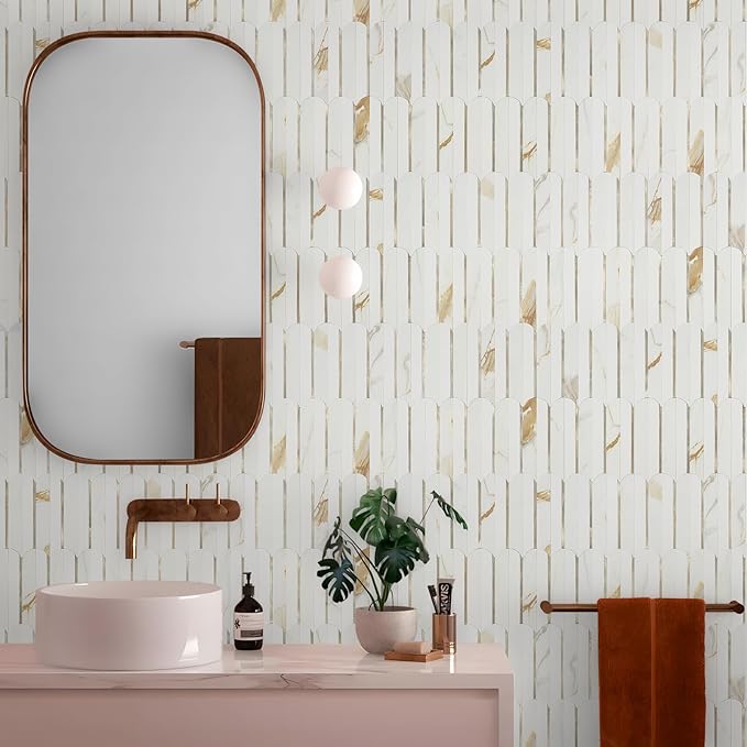 Vamos Tile Peel and Stick Backsplash Seamless Tile, 1-Sheet Stick on Backsplash - Image 2