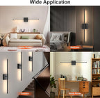 Tartek Battery Operated Wall Sconces Set of Two, Rechargeable Wall Lights - Image 8