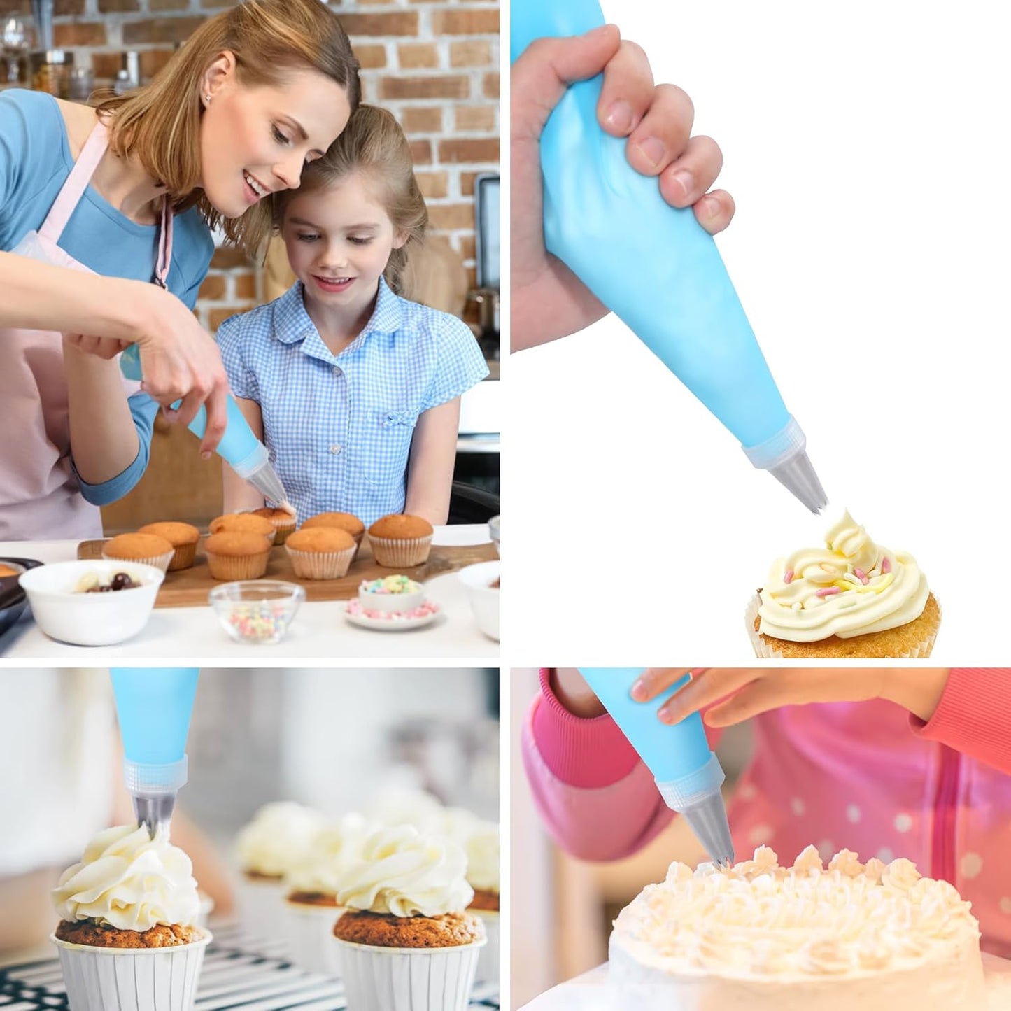 Cake Turntable 12 Inch, Uten Cake Stands, Glass Cake Decorating Display Stand, 33pcs Cake Decorating Set, Straight & Offset Spatula, Cream Scraper etc. Baking Tools & Accessories
