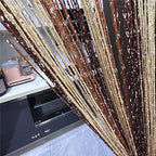 ave split Decorative Door String Curtain Wall Panel Fringe Window Room Divider by avesplit
