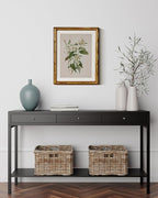 InSimSea Gold Bamboo Framed Canvas Wall Art, Neutral Floral Botanical Paintings - Image 2