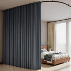 Room Dividers Curtains Flexible Ceiling Tracks set Curtain track Ceiling Mount - Image 6