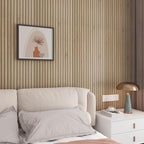 17.7x317 Slats Wood Wallpaper Peel and Stick Wood Slat Contact Paper Slat Wall - Image 6