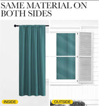 NICETOWN Bedroom Curtains, Three Pass Microfiber Noise Reducing Thermal - Image 6