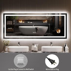 LED Bathroom Mirror 60 x 24 inch - Image 7