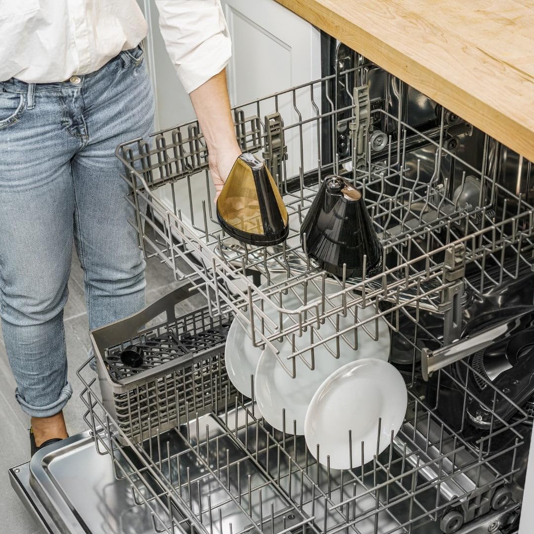 Beautiful Coffee Maker, 14-Cup, Touch-Activated Display, Programmable, Automatic Shut-Off, 1200W, Keep Warm, 24h Timer (Porcini Taupe)