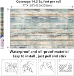 Arthome 23.6x200''Rustic Wood Contact Paper Peel and Stick Self-Adhesive - Image 8