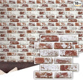 Commomy Faux Brick Peel and Stick Wall Panels by CommomyDecor