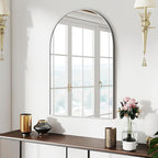 SCWF-GZ 24x36 Arch Mirror Square Full Length Wall Mounted Hanging or Against by SCWF-GZ