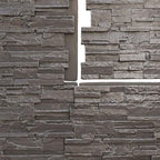 Ekena Millwork 48 5/8"W x 24 3/4"H x 1 1/4"D Cascade Stacked Stone, StoneWall - Image 9