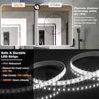 Ratsamee 55x30 Inch LED Bathroom Mirror - Image 7