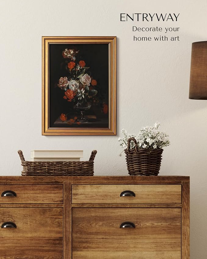 VIYYIEA Vintage Gold Framed Wall Art - Image 7