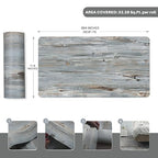 Wood Grain Peel and Stick Floor Tiles – 11.8” Width, Full Roll Length of 394" – - Image 2