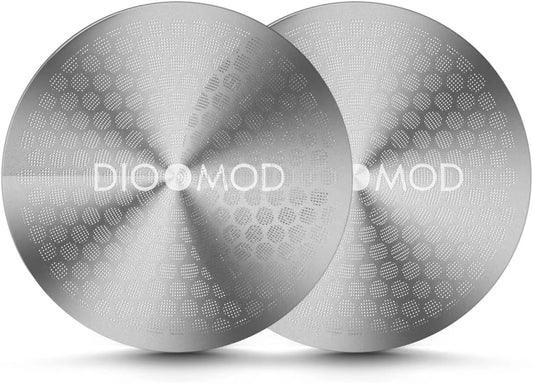 2pack 51mm Espresso Puck Screen, 0.9mm 150μm Ultra Thin Coffee Espresso Filter Screen - Mesh Reusable Filter for Espresso Portafilter Filter Basket 51mm