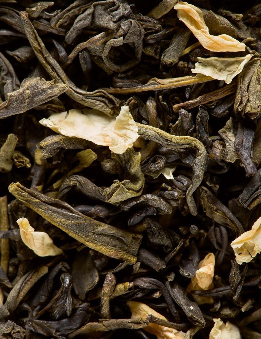 Dammann Freres Sachets, Vert Au Jasmin Tea Bags, Premium Gourmet French Jasmine Green Tea, Individually Wrapped, 24 Count (Single Pack)