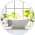 Fabuday Silver Round Mirror 30 Inch by Fabuday