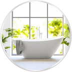 Fabuday Silver Round Mirror 30 Inch by Fabuday