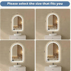 DUMOS 24"×32" LED Bathroom Mirror - Image 2