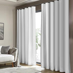 Room Divider Blackout Curtain Track Curtains Wall Dividers Panels Screen - Image 7