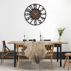 Large Wall Clock for Living Room Decor, 20 Inch Non Ticking Silent, Battery - Image 8