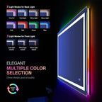 LOAAO 48"X32" LED Bathroom Mirror - Image 4