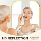 FICTOR Bathroom Vanity Mirror for Wall, 2 Pack 24" x 36" Rectangle Bathroom - Image 5