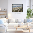 rumlud Coastal Wildflower Poster French Spring Flower Landscape Wall Art Nature - Image 4