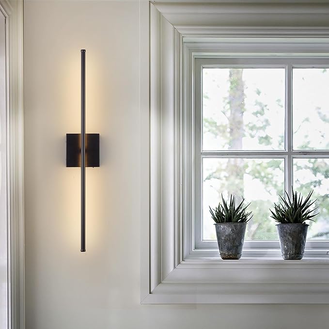 KARTOOSH 32.2 Inch 9 RGB Color Battery Operated Wireless Wall Sconces Set of Two - Image 8